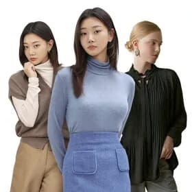 폴앤조 울혼방 하이넥 니트 6,930원 무배