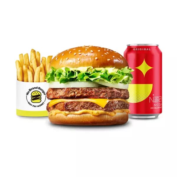 노브랜드버거 NBB 어메이징 더블 버거 세트 5,180원