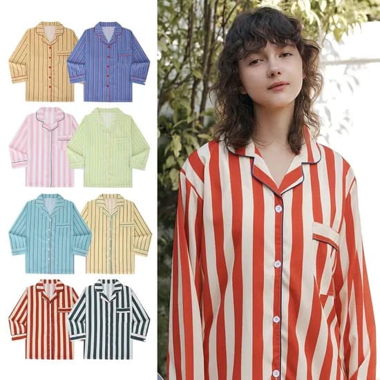 핑크존 긴팔 카라 잠옷 세트 15,190원 균일가