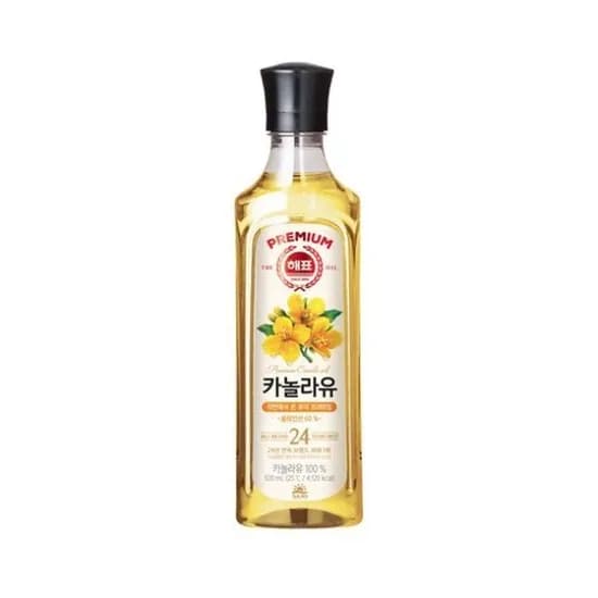 사조 해표 카놀라유 500ml 3개 7,200원