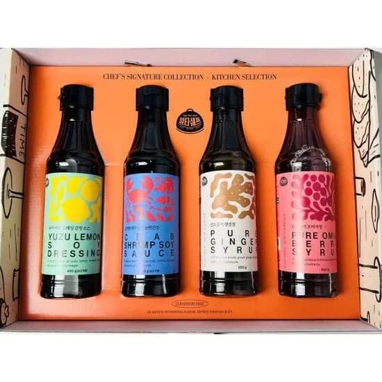 핫딜 일타쉐프 4종 선물세트 59000원 무료배송