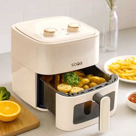 수아 보이는 에어프라이어 5L 34,900원