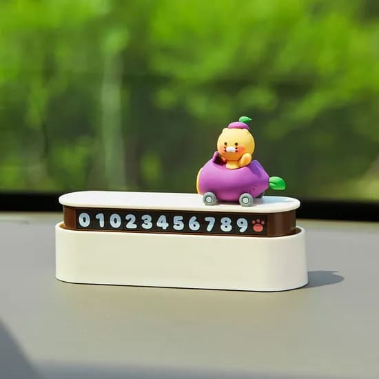 춘식이 고구마 붕붕카 주차번호판 12800원