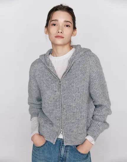 후드 집업 니트 29,900원 무배