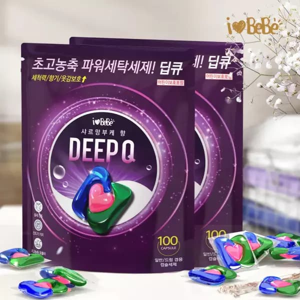 아이러브베베 딥큐 샤르망부케 200개입 캡슐세제 14,900원