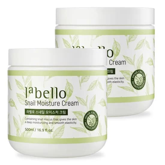 달팽이 모이스처 수분크림 500ml 1+1 12,890원