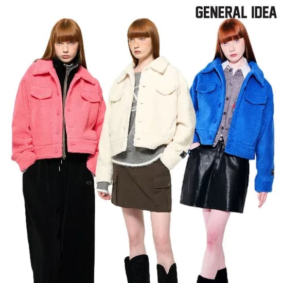 UNISEX 컬러팝 부클 카라 점퍼 외 ~75% / 22,920원