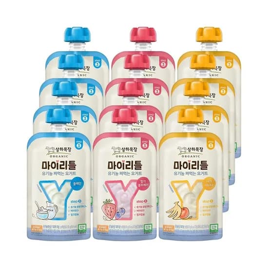 상하 마이리틀 요거트 3종 12팩 골라담기 11,910원