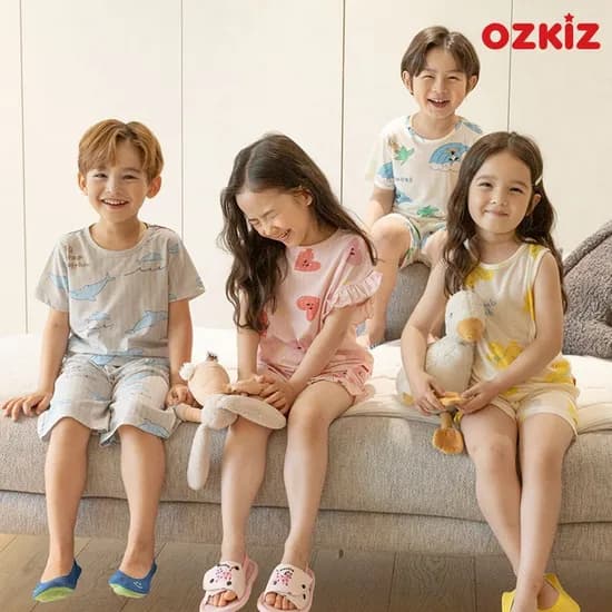 아기내복 유아 실내복 여름 반팔 7부 키즈 여아 남아 7110원~