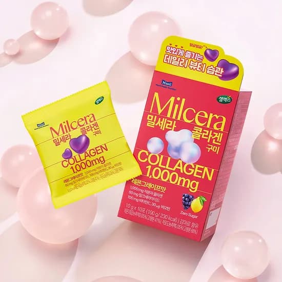밀세라 콜라겐 구미 1박스 10gx10포 9,900원