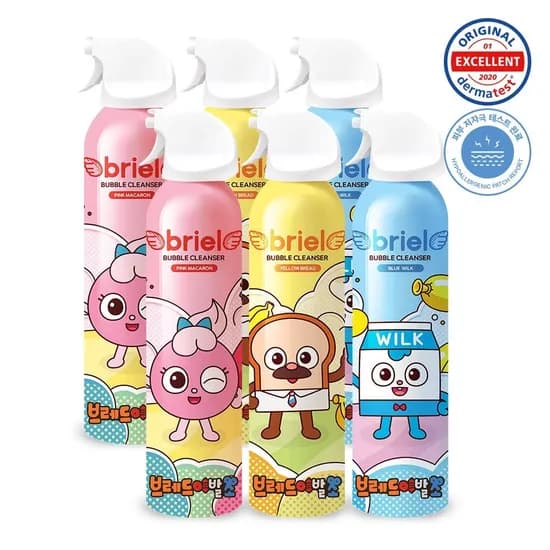 브리엘 브레드이발소 버블클렌저 200ml 6종 17,940원