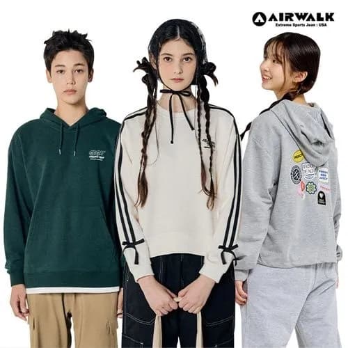 에어워크주니어 레터링 긴팔티 7,370원 (무배)