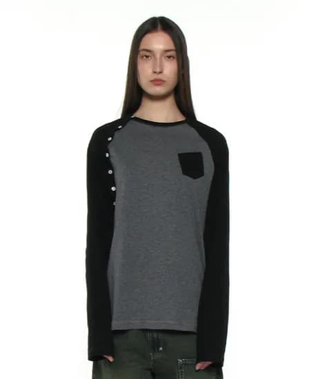 파르티멘토 버튼업 포켓 레글런 티 30,220원