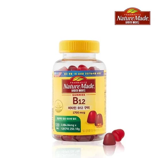 비타민B12 120구미 4개월분 구미 13,950원