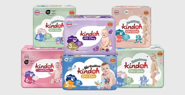 킨도 오슬림 베베가드 밴드형 기저귀 3단계 중형 28매x3팩 32,175원