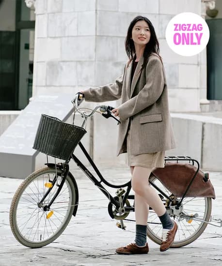 스파오 헤링본 자켓 28720원