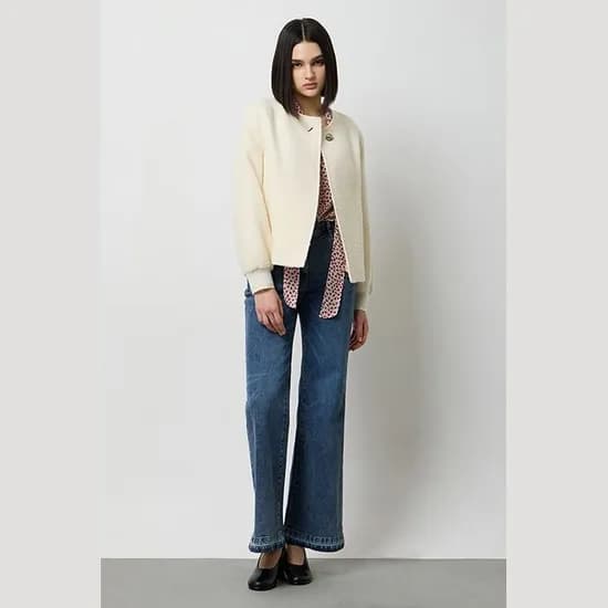 시슬리 로이드 트위드 자켓