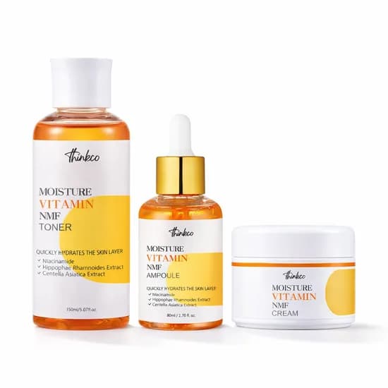 thinkco 모이스처 비타민 NMF 토너 150ml 앰플 80ml 크림 50ml