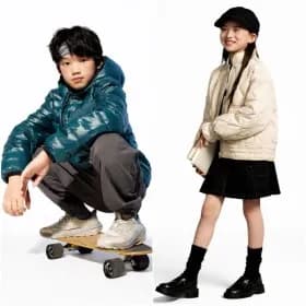 폴햄키즈 후드 덕 화이버 경량 점퍼