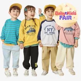 초코몽 봄신상 맨투맨 바지