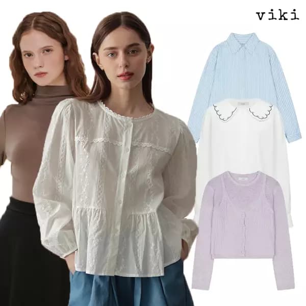 비키 이사베이 봄신상 원피스 블라우스