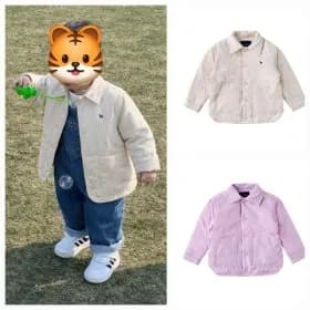 블루독 카라베이직패딩점퍼