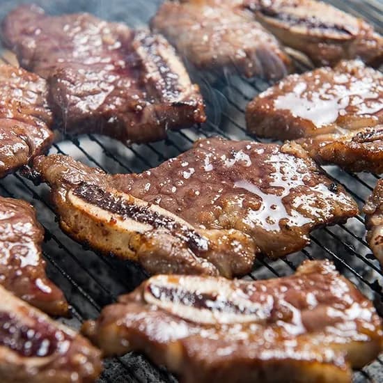 호주산 블랙앵거스 GF등급 소고기 양념 LA갈비 1kg