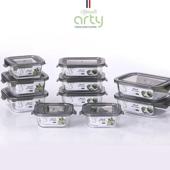 쉬젤 아티 내열용기 혼합 10종 세트
