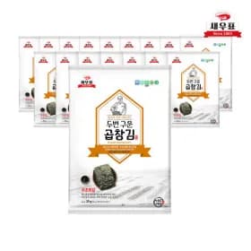 새우표 완도 두번 구운 곱창김 20g 17봉