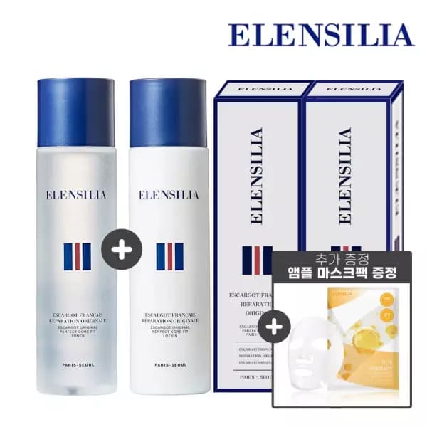 엘렌실라 코어핏 달팽이크림 스킨+로션 세트