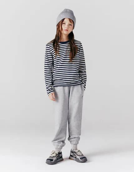 주니어 테리조거팬츠 지오다노 2장