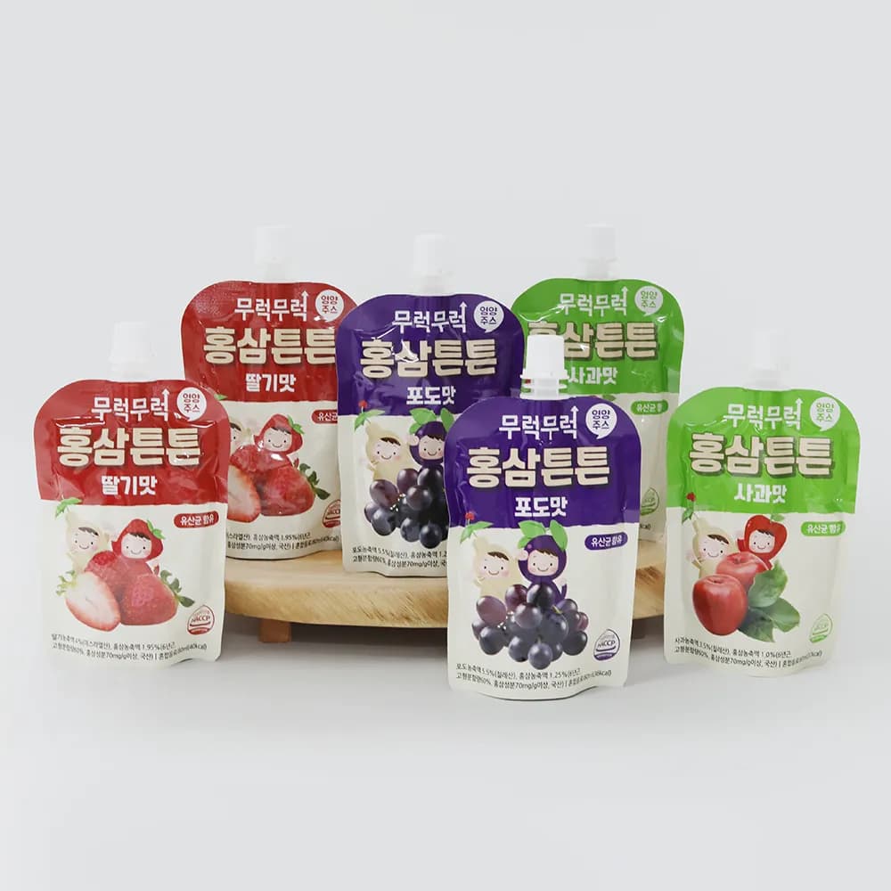 무럭무럭 홍삼튼튼 아기 주스 80ml 20팩