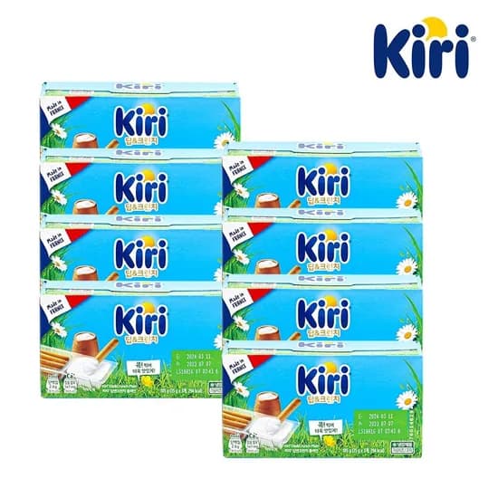 끼리 크림치즈 딥앤크런치 3입 3종