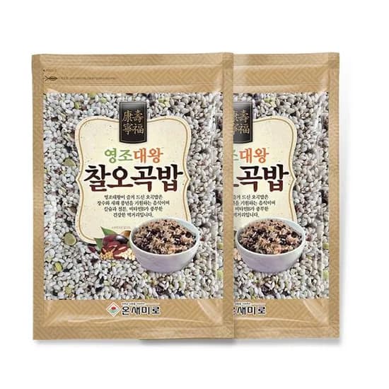 곡물마켓 오곡밥 500g 2개