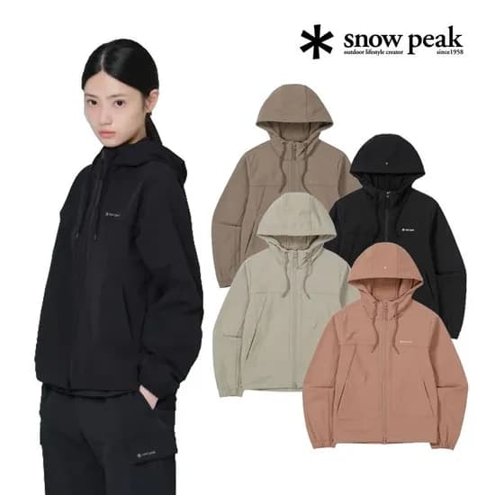 스노우피크 여성 후드 자켓