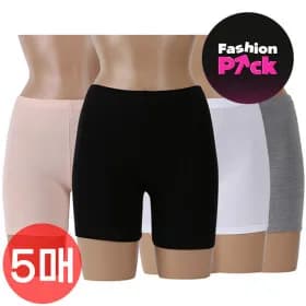 신학기대비 순면 속바지 5장