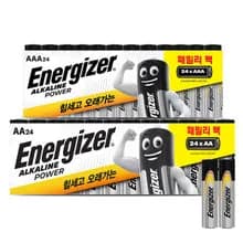 에너자이저 건전지 패밀리팩 AA+AAA 48입