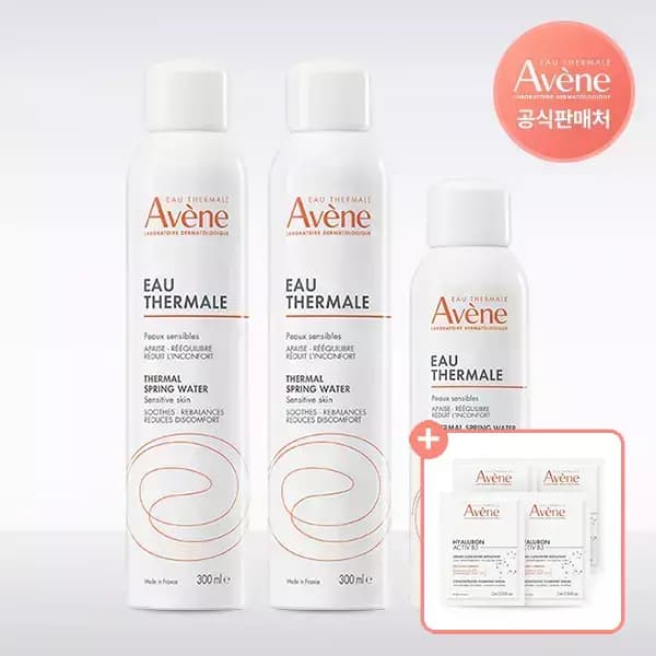 아벤느 온천수 수분 미스트 300ml 2개 150ml 1개
