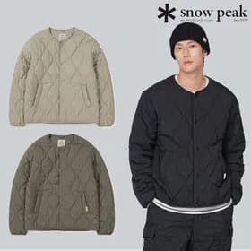 스노우피크 리사이클 퀼팅 가디건 자켓