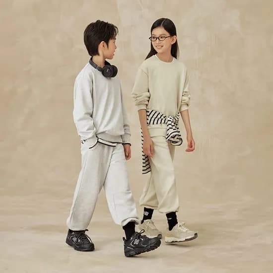 스파오키즈 솔리드 티셔츠