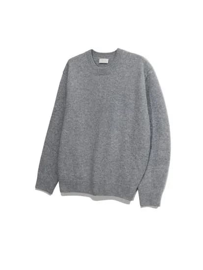 남편 메리노울 니트