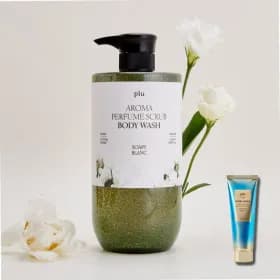 플루 아로마 퍼퓸스크럽 바디워시 1L 바디스크럽 30g