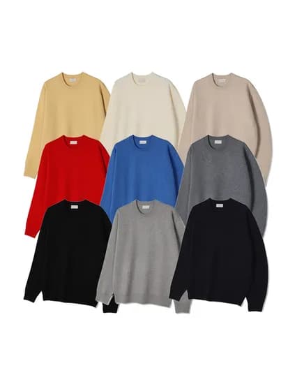 소프트 라운드 니트 9종