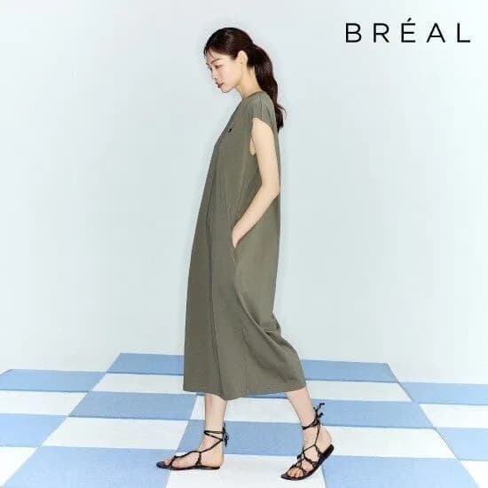 브리엘 릴렉스 코튼 원피스 2종