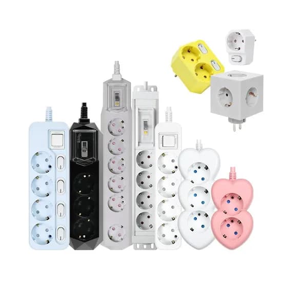 아이정 프리미엄 멀티탭 통합/개별 과부하 차단 2구~6구