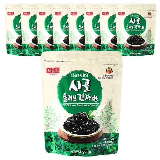 시골김 시골 올리브 김자반 40g 10봉