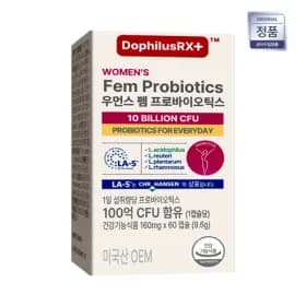 도피러스알엑스 우먼스 펨 프로바이오틱스 100억 유산균 60캡슐 1개