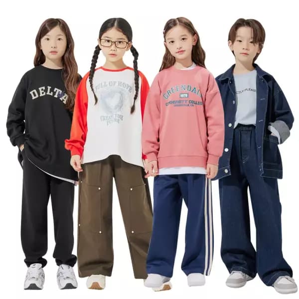 바브키즈 레이어드롱 티