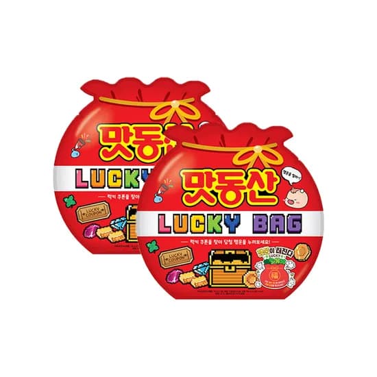 해태 맛동산 럭키백 490g 2개