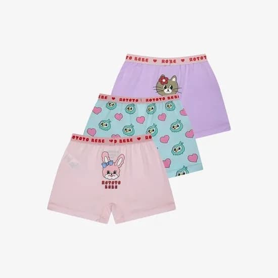 팬티세트 여아 원피스 속바지대용 가능 로토토베베 팬티세트 16160원